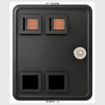 Arcade Coin Door Decal Sticker