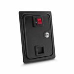 Arcade Coin Door (single) Front (angled)