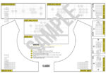 Bartop Arcade Printed Template Classic Side Panels Angle 1