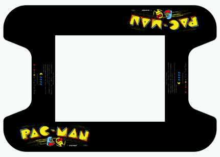 Pac-Man Cocktail Table Arcade Underlayment Reproduction