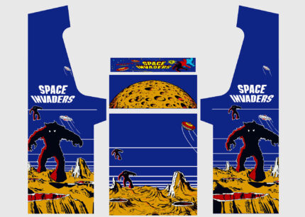 Space Invaders Full-Size Arcade Skins Classic