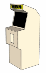 Defender Arcade Cabinet Plans - Image 2